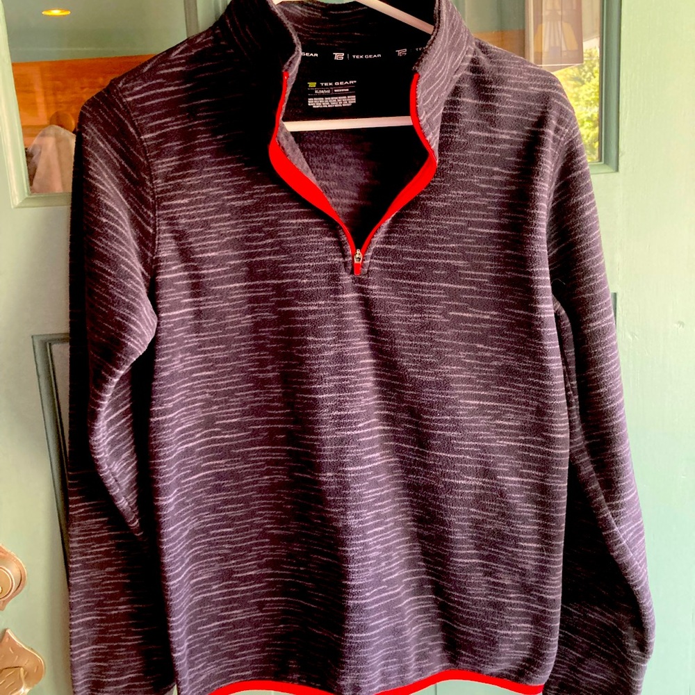Boys XL fleece quarter zip. This was washed but never worn